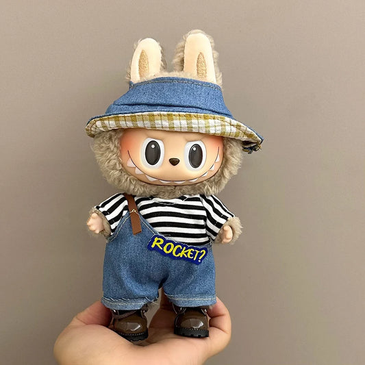 Cute Doll Clothes for Labubu Clothing Gift New Workwear Series Clothing Accessories